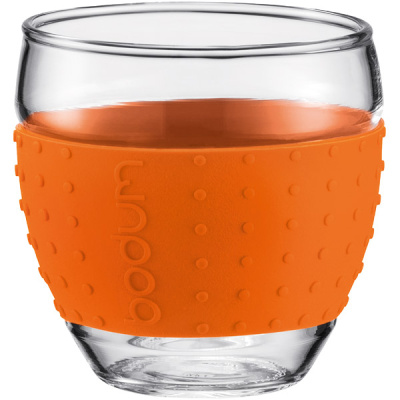 Szklanki Bodum Pavina 2 szt. 0,35l pomarańczowe BD-11185-106