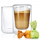 Szklanki do cappuccino 250ml Blomus Nero 2 sztuki B63654