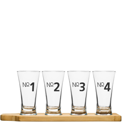 Szklanki do degustacji piwa z tacą SF-5016697