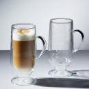 Szklanki izolowane do latte z uchem 325 ml Kitchen Craft 2 sztuki KCLXDWLATTE2PC