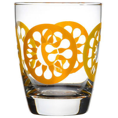 Szklanki Sagaform Juicy pomarańczowe 4szt. SF-5015402