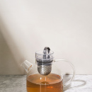 Szklany czajnik z zaparzaczem do herbaty New Norm Menu 0,75 Litra 4545119