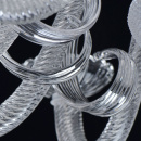 Szklany, duży żyrandol na 10 żarówek Ella MW-LIGHT Elegance 483013610