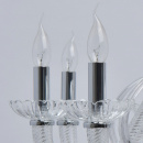 Szklany, duży żyrandol na 10 żarówek Ella MW-LIGHT Elegance 483013610