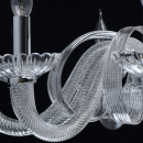 Szklany, duży żyrandol na 10 żarówek Ella MW-LIGHT Elegance 483013610