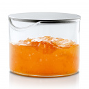 Szklany pojemnik kuchenny ze stalową pokrywą Blomus Basic B63619