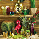 Szklany słój z kranikiem Ananas Kitchen Craft 6 Litrów BCDSPAPLGLD