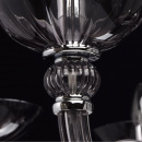 Szklany żyrandol 8-ramienny (przydymiane szkło) Ella MW-LIGHT Elegance 483012508