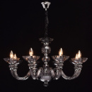Szklany żyrandol 8-ramienny (przydymiane szkło) Ella MW-LIGHT Elegance 483012508