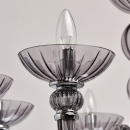 Szklany żyrandol 8-ramienny (przydymiane szkło) Ella MW-LIGHT Elegance 483012508