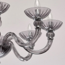Szklany żyrandol 8-ramienny (przydymiane szkło) Ella MW-LIGHT Elegance 483012508
