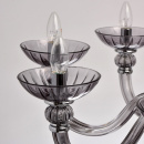 Szklany żyrandol 8-ramienny (przydymiane szkło) Ella MW-LIGHT Elegance 483012508