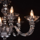 Szklany żyrandol 8-ramienny (przydymiane szkło) Ella MW-LIGHT Elegance 483012508