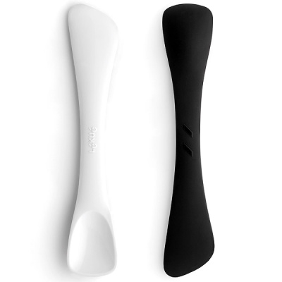 Szpatułka z łyżką Duo Tools Lekue biała 0200410B01