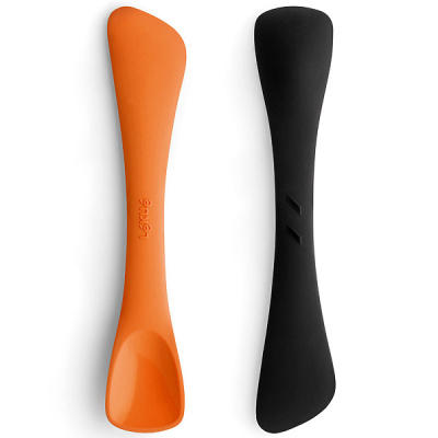 Szpatułka z łyżką Duo Tools Lekue pomarańczowa 0200410N04