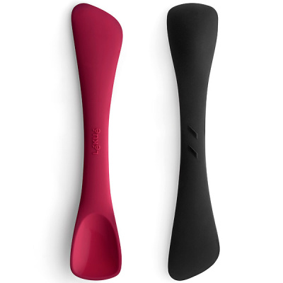 Szpatułka z łyżką Duo Tools Lekue różowa 0200410R08