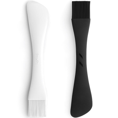 Szpatułka z pędzlem Duo Tools Lekue biała 0200420B01