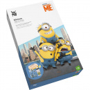 Sztućce dla dzieci, bidon, pojemnik na śniadanie Minionki WMF oryginał 1286079980
