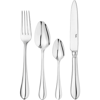 Sztućce gładkie Destello Verlo 24 sztuki V-6000-ZESTAW