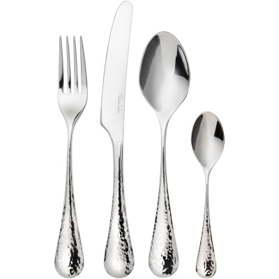 Sztućce młotkowane Honeybourne Robert Welch 24 sztuki HONBR1099V/24