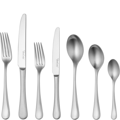 Sztućce satynowe wykończenie Robert Welch Radford 84 sztuki RADSA1099V/84