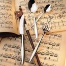 Sztućce ze stali nierdzewnej Adagio Eternum 24 sztuki E-2090-ZESTAW