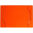 Taca do serwowania gorących potraw bambusowo-silikonowa FreeForm pomarańczowa FF-PRBS1701ORG