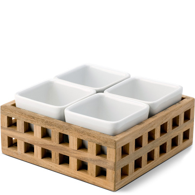 Taca i cztery miseczki Skagerak Pantry S1836115