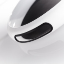 Taca owalna, metalowa z uchwytami i gumowym wnętrzem czarna Spacy Wesco 322102-62