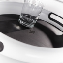 Taca owalna z uchwytami i gumowym wnętrzem fioletowa Spacy Wesco 322102-36