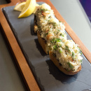 Taca porcelanowa do serwowania 20x10 cm, imitacja łupka Basalt Revol RV-640669-6