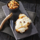 Taca porcelanowa do serwowania 25x12 cm, imitacja łupka Basalt Revol RV-640595-6