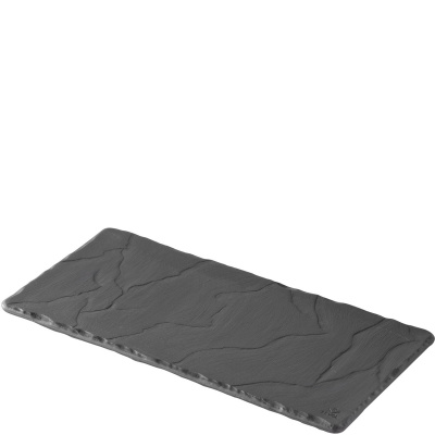 Taca porcelanowa do serwowania 30x11 cm, imitacja łupka Basalt Revol RV-640602-6