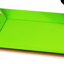 Taca rozkładana bambusowo-silikonowa FreeForm zielona FF-FFBS1702GRN