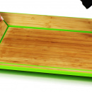 Taca rozkładana bambusowo-silikonowa FreeForm zielona FF-FFBS1702GRN