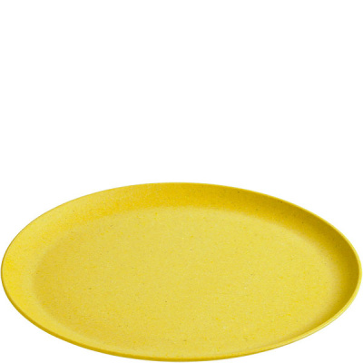 Talerz bambusowy 21cm Lurch BigGreenFoot żółty LU-00019063