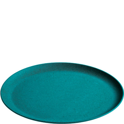 Talerz bambusowy 26cm Lurch BigGreenFoot niebieski LU-00019074