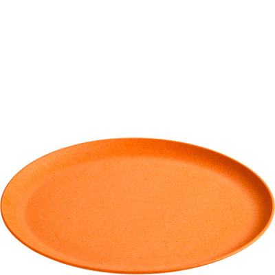 Talerz bambusowy 30cm Lurch BigGreenFoot pomarańczowy LU-00019081