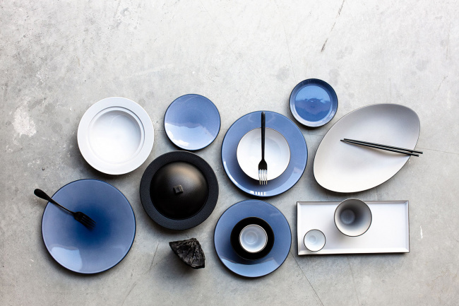 porcelanowa zastawa stołowa revol equinoxe