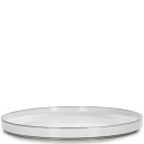 Talerz deserowy, płaski z rantem 21 cm Caractere Revol biały RV-652798-4