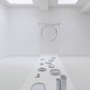 Talerz deserowy, płaski z rantem 21 cm Caractere Revol biały RV-652798-4