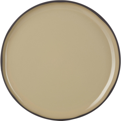 Talerz deserowy, płaski z rantem 21 cm Caractere Revol gałka muszkatołowa RV-652797-4