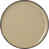 Talerz deserowy, płaski z rantem 21 cm Caractere Revol gałka muszkatołowa RV-652797-4