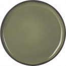 Talerz deserowy, płaski z rantem 21 cm Caractere Revol kardamon RV-652801-4