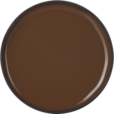 Talerz deserowy, płaski z rantem 21 cm Caractere Revol tonka RV-652802-4