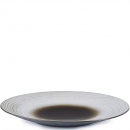 Talerz duży, płaski 31 cm, porcelanowy Revol Swell brązowy piasek RV-653524-2