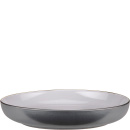 Talerz głęboki, porcelanowy, szary Time Verlo 23,5 cm V-80001-4
