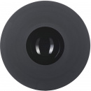Talerz głęboki z małym zagłębieniem 21 cm Sphere Revol czarna porcelana RV-653441-4