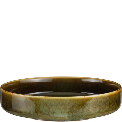 Talerz głęboki, zielony, porcelanowy Cane Verlo 26 cm V-81004-4