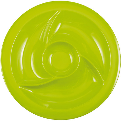 Talerz Pinwheel ZAK! Designs zielony 0204-0590
